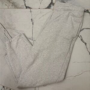 Aritzia Heather Gray Fleece-Lined Pants sweatpants